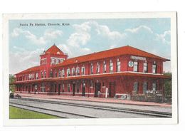 CHANUTE Santa Fé Station Gare Du Chemin De Fer - Andere & Zonder Classificatie