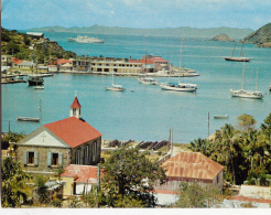 Saint Barthelemy Baie  Gustavia Cpsm Gm De 1970 - Saint Barthelemy