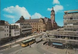 D-42853 Remscheid - Rathaus Und Fastenrath Straße - Cars - Porsche 911 -  Bus - Nice Stamp - Remscheid