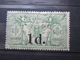 VEND BEAU TIMBRE DES NOUVELLES-HEBRIDES N° 77 , X !!! - Unused Stamps