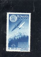 Roumanie 1947 - PA 43 * - Sonstige & Ohne Zuordnung