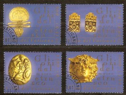 Vatican Vatikaan 2001 Yvertn° 1242-1245 (°) Oblitéré Cote 9 Euro - Gebruikt