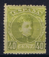 Spain:  Mi 213 MH/* Flz/ Charniere 1901 - Unused Stamps