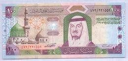 SAUDI ARABIA King Fahd Fourth Edition 100 RIYALS UNC  (Shipping Is $ 8.88) - Saudi-Arabien