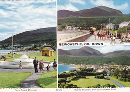 Postcard Newcastle Co Down Ireland Multiview My Ref B22243 - Down