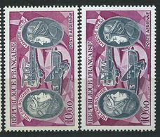 [19] Variété : PA N° 47 Boucher Hilsz Gris Pâle + Normal ** - Unused Stamps
