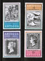 ANTIGUA  Scott # 528-32** VF MINT NH INCLUDING SOUVENIR SHEET LG-494 - 1960-1981 Autonomie Interne