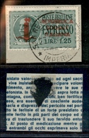 1778 REPUBBLICA SOCIALE - 1944 - 1,25 Lire Espresso (21c) Su Frammento - Doppia Soprastampa - Non Quotato - Other & Unclassified