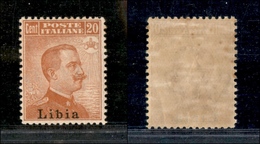 2054 COLONIE - LIBIA - 1918 - 20 Cent Michetti Soprastampato (20) - Gomma Integra (25) - Other & Unclassified