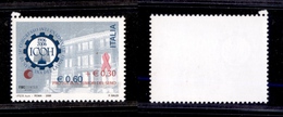 2287 REPUBBLICA  - 2006 - 60 Cent Lotta Tumori (2883) - Rosso Spostato In Alto - Gomma Integra - Sonstige & Ohne Zuordnung