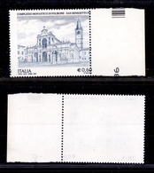 2299 REPUBBLICA  - 2007 - 60 Cent Polirone (2972) - Senza Il Nero - Dentellatura Verticale Spostata (0 A Cavallo) - Gomm - Sonstige & Ohne Zuordnung