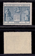 2344 SAN MARINO - 1937 - 5 Lire Indipendenza (210) - Gomma Integra (25) - Autres & Non Classés