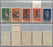 2674 SVIZZERA - 1940 - Pro Patria (Unif.349/353) - Serie Completa Di 5 Valori -  Gomma Integra (34) - Sonstige & Ohne Zuordnung