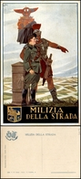 2781 CARTOLINE - MILITARI - Milizia Della Strada - Legionario Indica La Strada Al Milite - Illustratore Apolloni - Nuova - Autres & Non Classés