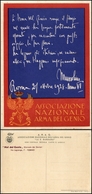 2820 CARTOLINE - MILITARI - Associazione Nazionale Dell'arma Del Genio "La S.Barbara" - Nuova FG (35) - Sonstige & Ohne Zuordnung