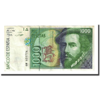 Billet, Espagne, 1000 Pesetas, 1992-10-12, KM:163, TTB+ - [ 4] 1975-…: Juan Carlos I.