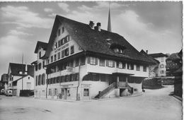 MALTERS  → Historischer Landgasthof Klösterli Mit Saurer Postauto, Fotokarte Ca.1960 - Malters