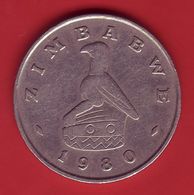 - ZIMBABWE - 1 Dollar - 1980 - - Zimbabwe