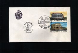 San Marino 1985 Michel 1329-30 FDC - Lettres & Documents