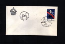 San Marino 1986 Michel 1344 FDC - Briefe U. Dokumente