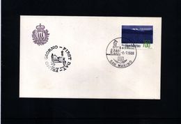 San Marino 1988 Michel 1394 FDC - Briefe U. Dokumente
