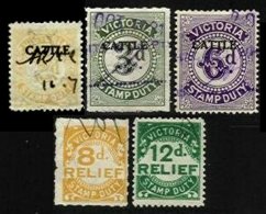 VICTORIA, Cattle Tax, Used, F/VF, Cat. £ 20 - Revenue Stamps