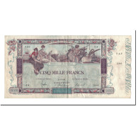 France, 5000 Francs, 5 000 F 1918 ''Flameng'', 1918, 1918-01-28, TB+ - 5 000 F 1918 ''Flameng''