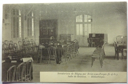 SALLE DE RÉUNION - BIBLIOTHÈQUE - SANATORIUM DE BLIGNY PAR BRIIS SOUS FORGES - Briis-sous-Forges