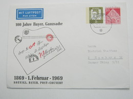 1969 , Privatganzsache  München , Verschickt - Privatumschläge - Gebraucht