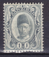 Zanzibar 1909 Mi. 88      1 A Sultan Ali Bin Hamoud MH* - Zanzibar (...-1963)