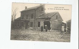 LA GARE DE ROSIERES EN SANTERRE (SOMME)DE PICARDIE GUERRE 1914 1915 (MILITAIRES) - Rosieres En Santerre