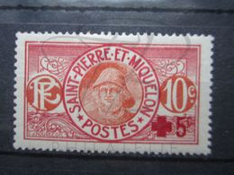 VEND BEAU TIMBRE DE SAINT-PIERRE ET MIQUELON N° 105 , X !!! - Unused Stamps