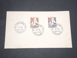 YOUGOSLAVIE - Timbres De Bienfaisance Sur Enveloppe En 1955 - L 13431 - Covers & Documents