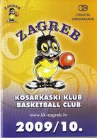 Basketball / Basketball Club Zagreb Croatia Osiguranje / Bulletin, Magazine / Zagreb, Croatia Season 2009 - 2010 - Libros