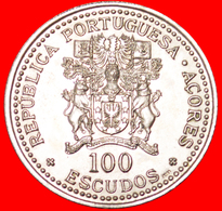 √ FLOWERS: AZORES ★ 100 ESCUDOS 1986 UNC MINT LUSTER! LOW START ★ NO RESERVE! - Azores