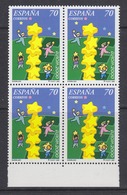 Europa Cept 2000 Spain 1v Bl Of 4  ** Mnh (37712H) - 2000