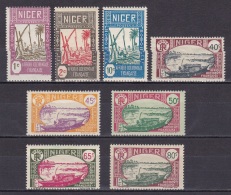 Niger N°29*,30*,33*,39*,40*,41*,42* - Unused Stamps