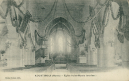 51 COURTISOLS / Eglise Saint Martin - Intérieur / - Courtisols