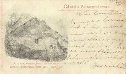 T2/T3 Selmecbánya, Banská Stiavnica; Ház Melyben Petőfi Lakott Diákkorában 1838 és 1839 Között. Joerges A. özv. / House  - Non Classificati