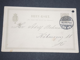 DANEMARK - Entier Postal De Copenhague En 1900 -  L 13577 - Interi Postali