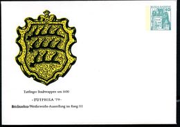Bund PU110 C2/003 Privat-Umschlag WAPPEN TUTTLINGEN 1979 - Private Covers - Mint