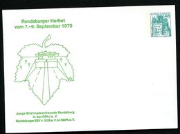 Bund PU110 D2/027 Privat-Umschlag RENDSBURGER HERBST 1979 - Private Covers - Mint