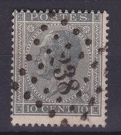 N° 17 LP 238 MARCHIENNE AU PONT - 1865-1866 Perfil Izquierdo
