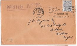 A734 - Lettre D'Irlande De 1964 - Croix Celtique - Oblitérée à Dublin 07/07/1964 - Covers & Documents