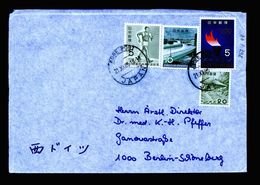 A5188) Japan Brief 21.10.65 N. Berlin / Germany - Lettres & Documents