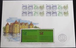 DEUTSCHLAND 1982 Mi-Nr. MH 24 + BERLIN MH 13 Markenheft - FDC - 1981-1990