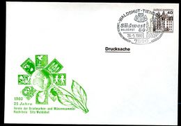 Bund PU111 B2/012 Privat-Umschlag VEREIN WALDSHUT Sost. 1980 - Sobres Privados - Usados