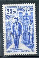 Reunion 1971 25f  De Gaulle Issue  #378 - Used Stamps
