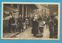 CPA 29 - Le Marché Aux Poissons QUIMPER 29 - Quimper