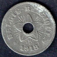 Belgique - Monnaie - Année 1918 - 50 Centimes (FR/NL)  - Albert I. (2). - 50 Centimes